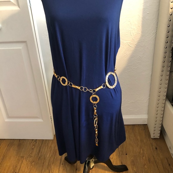 Tracy Porter Gold Adjustable Boho Belt - Picture 8 of 12